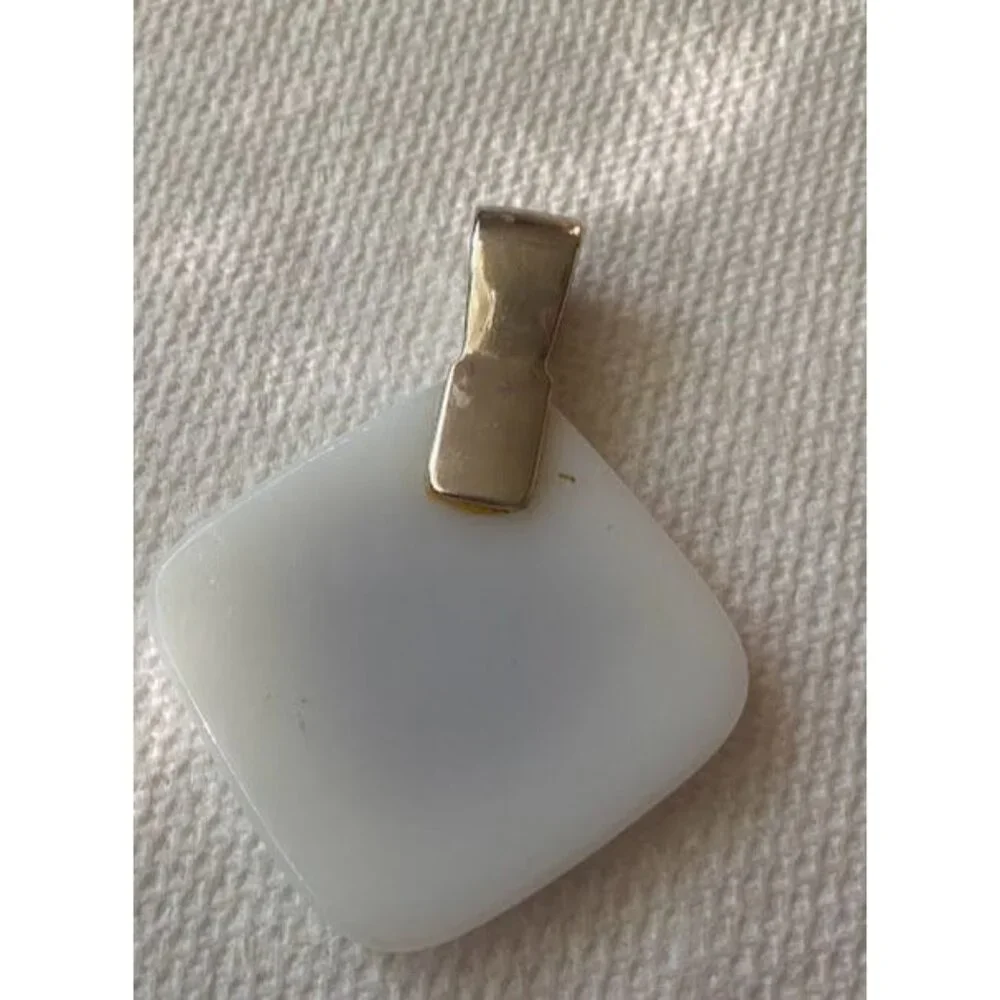 Homemade Triangle‎ Heart Pendant Medium Size.